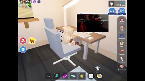 Playing Fortnite