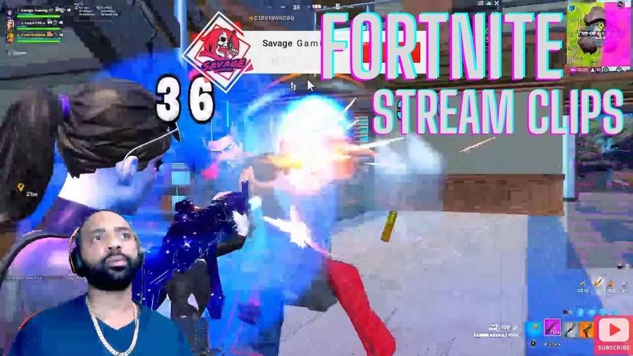 Fortnite Live Stream Clips New Season/Update