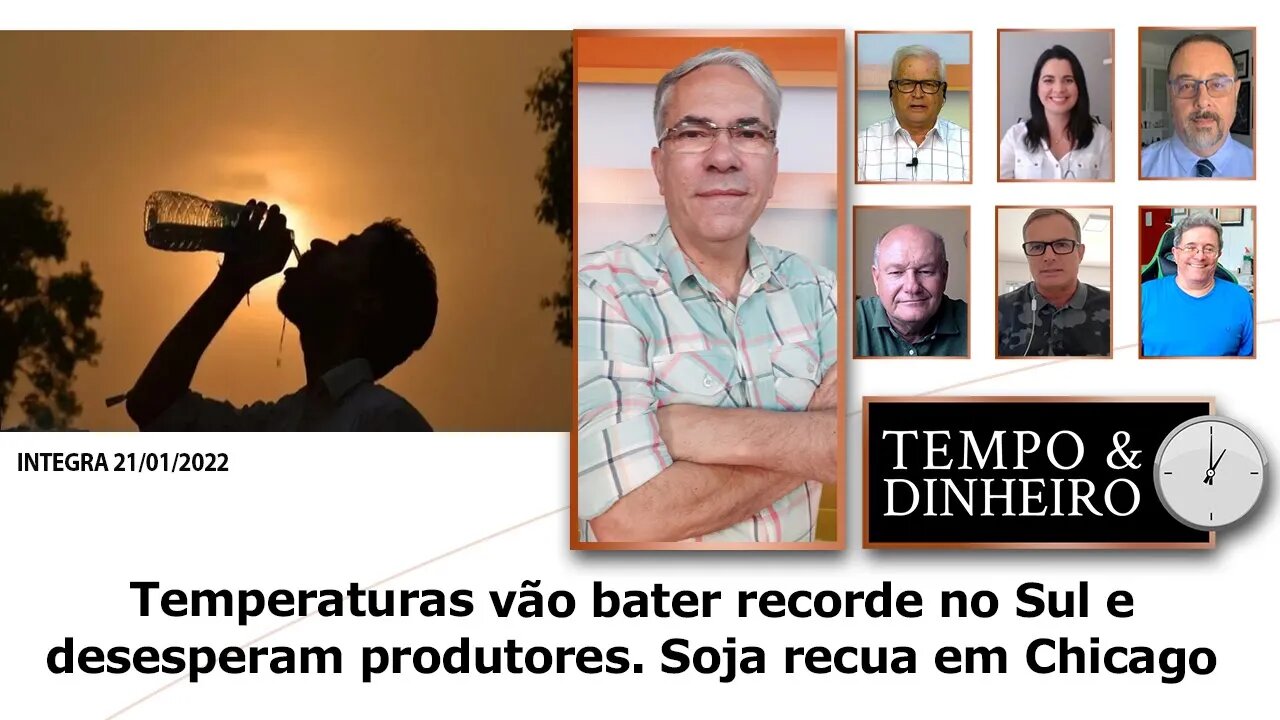 Temperaturas vão bater recorde no Sul e desesperam produtores. Soja recua em Chicago