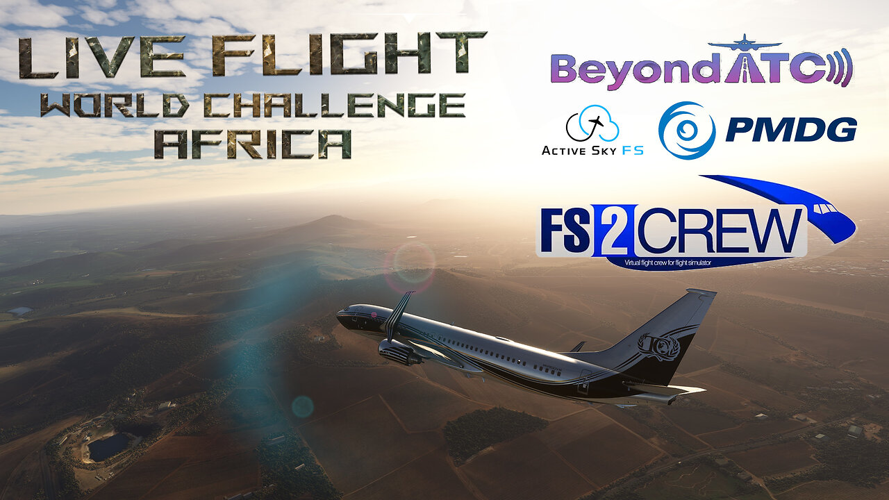 Lilongwe ✈ Antananarivo | BeyondATC + ACTIVE SKY | 737-800 BBJ2 | Full Flight |