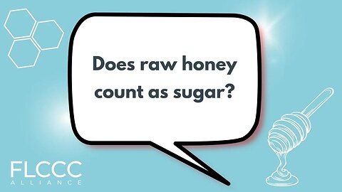 Does raw honey count as sugar?