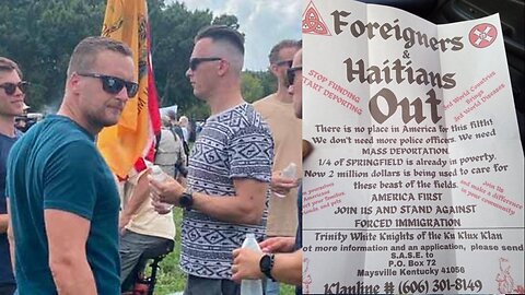 Government Thinks You're Stupid: TOTES Legit Anti-Haitian KKK Flyer Is Definitely Not A Fed Trap