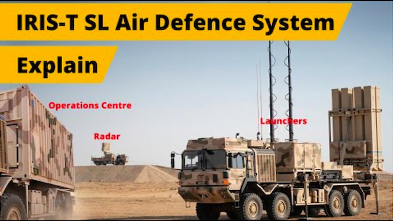 IRIS-T SL Air Defence System Explain | IRIS T SLS | IRIS T SLM | IRIS T SLX | MilTec