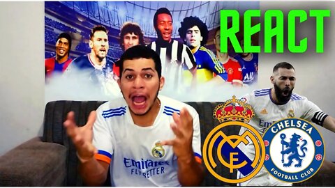HAT TRICK DO BENZEMA | REACT REACTION CHELSEA 1 X 3 REAL MADRID | CHAMPIONS