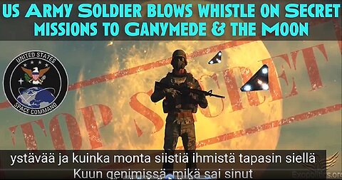 US Armyn sotilasJP 1 kertoo vierailuistaan mm sekä maan että Jupiterin kuussa.