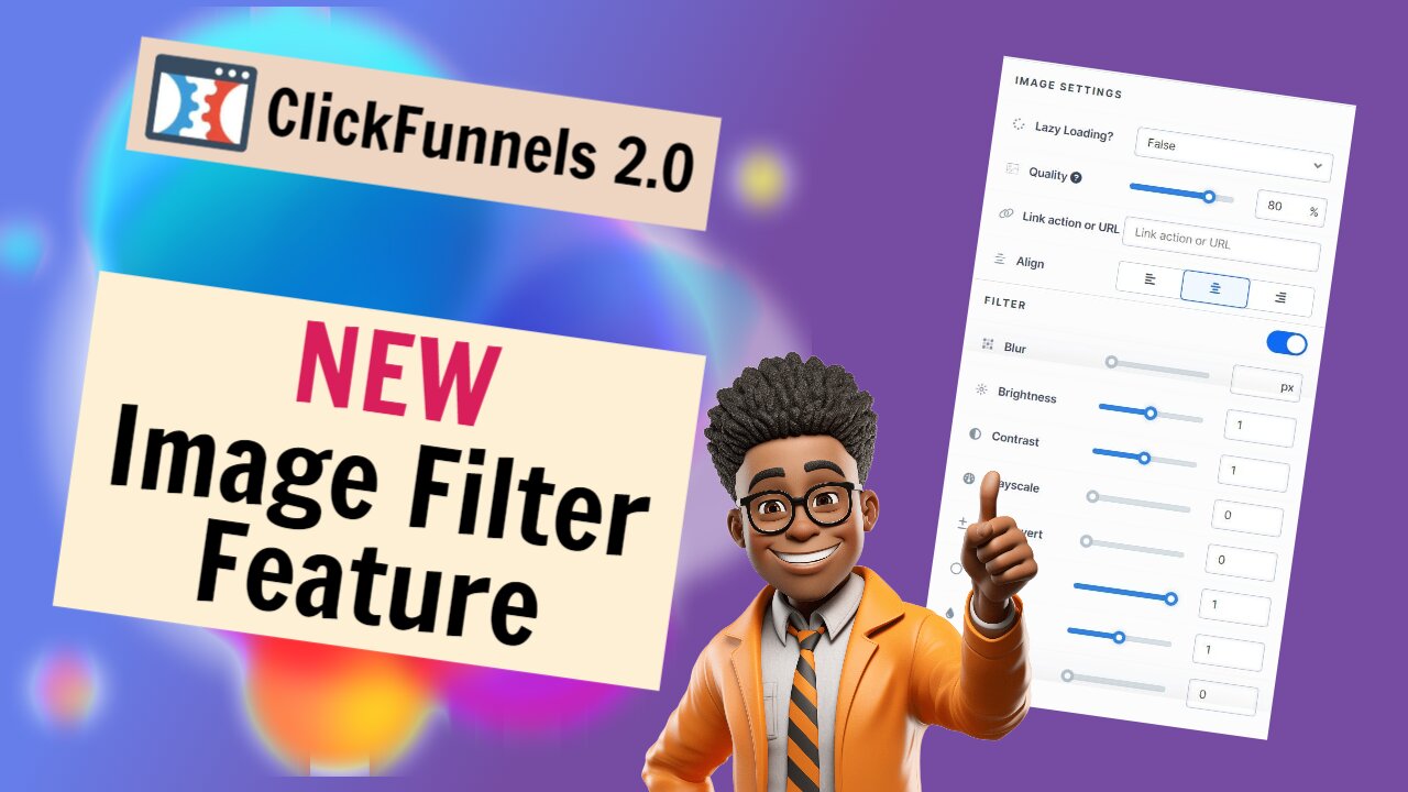 New Image Filter For ClickFunnels 2.0 Images