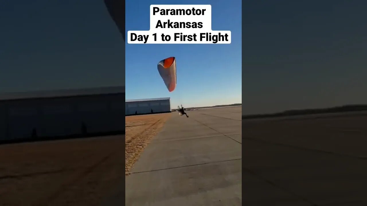 Http://www.ParamotorArkansas.com flight school. Ready to fly?