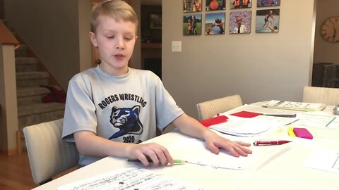 Drawing a cartoon penguin