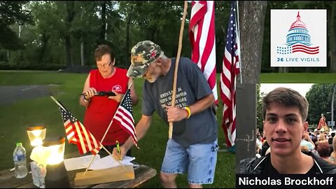 J6 Political Prisoner Nicholas Brockoff called into the J6Vigils Livestream 6/24/23