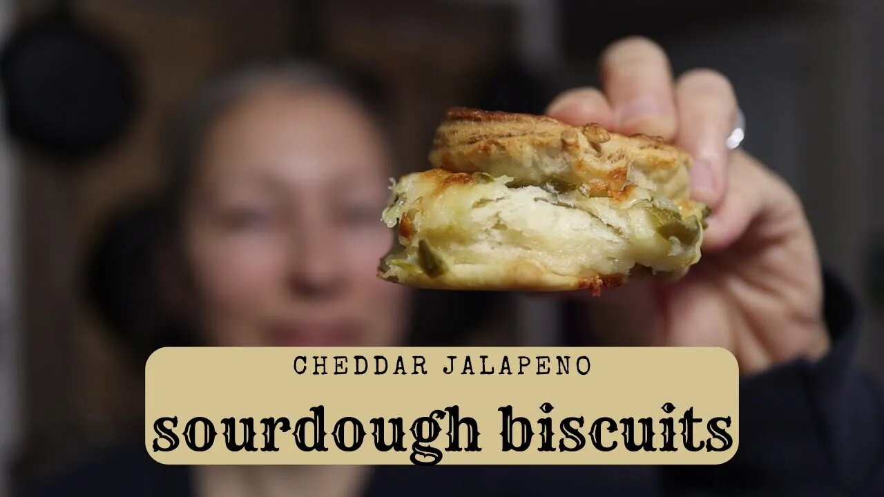 SOURDOUGH JALAPENO CHEDDAR BISCUITS