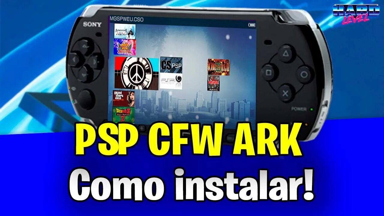 [PSP] Nova CFW ARK, nova interface, mais compatibilidade com plugins e mais recursos!