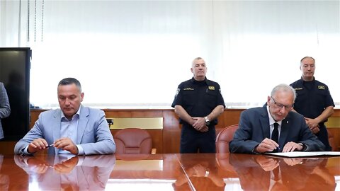 Božinović i Kustić potpisali Protokol o sigurnosti na utakmicama visokog rizika