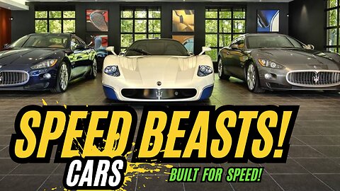 Speed Beasts: The Ultimate Luxury and Fast Cars of Monaco