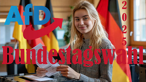 🎶 Du hast die Wahl, geh zur Wahl, Bundestagswahl 2025. 🎵