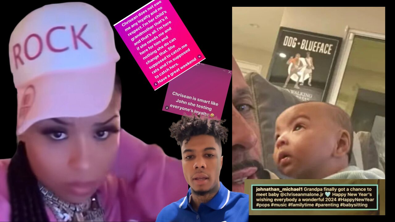Blueface Dad MET ChriseanJr for the FIRST TIME