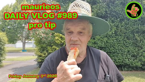 maurieos DAILY VLOG #989 pro tip