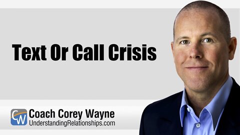 Text Or Call Crisis