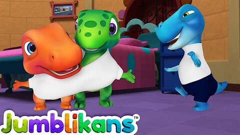 This Is The Way We Get Dressed with Jumblikans Dinosaurs - ChuChuTV Nursery Rhymes & Learning Songs