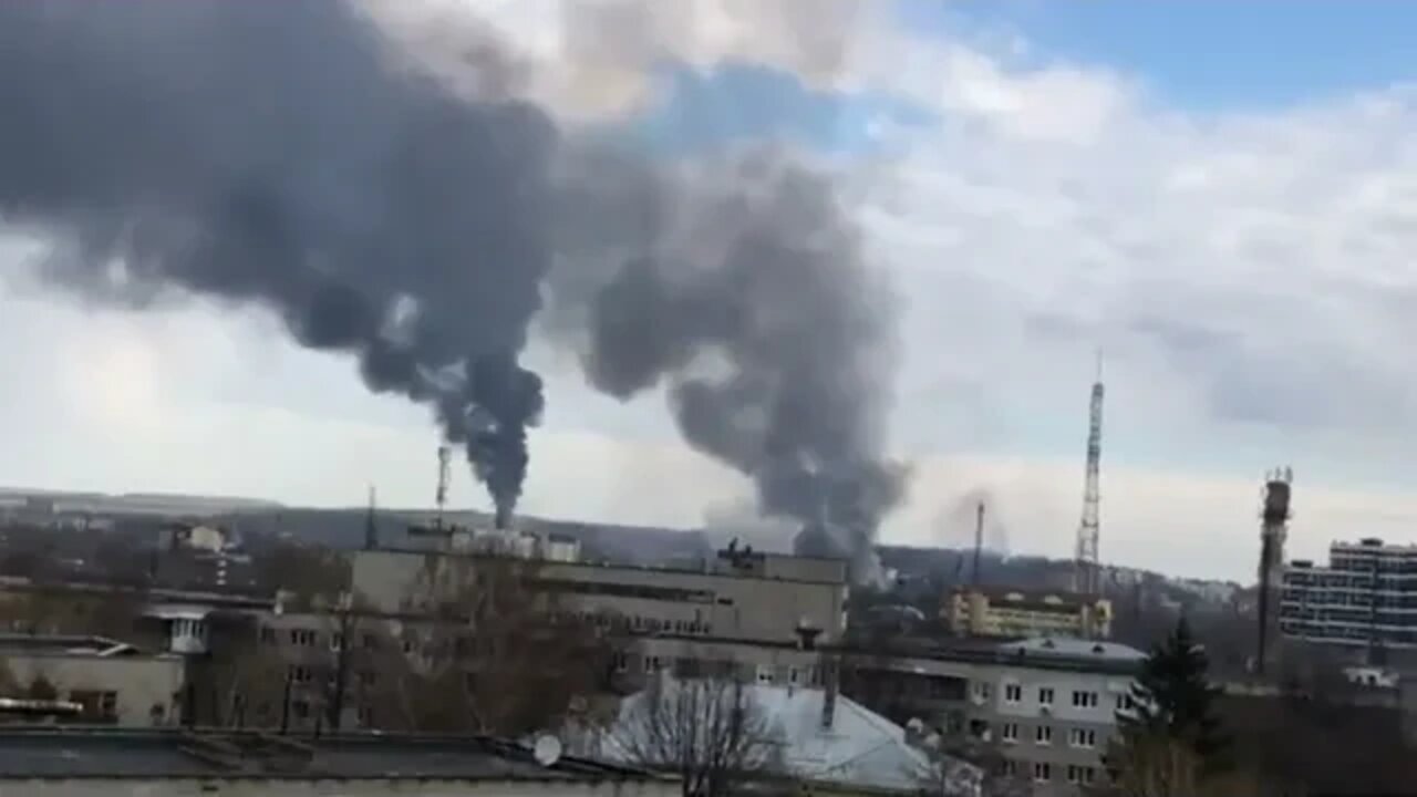 Five 'powerful' Missile Strikes Hit Lviv, Series of blasts in Kyiv, Air alarm sirens sounded