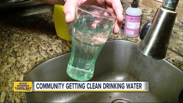 North Palm River homeowners closer to enjoying fresh drinking water from their homes