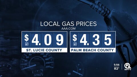 Florida's average gas prices drop to $4.08