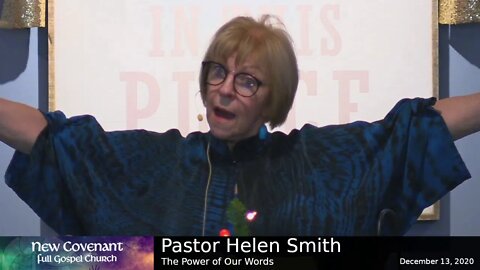 121320 Pastor Helen The Power of Our Words