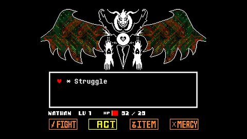 Asriel Dreemurr Boss Fight - Undertale Game Clip