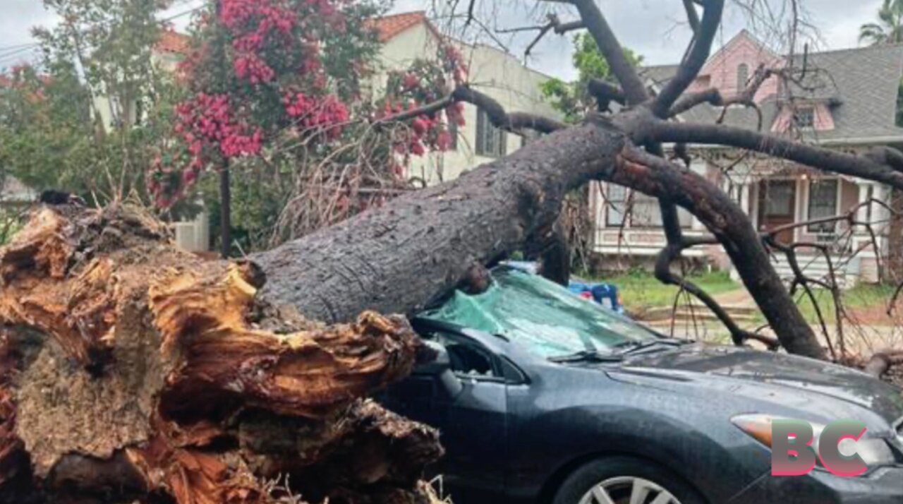Hilary drenched deserts and flooded roadways in California