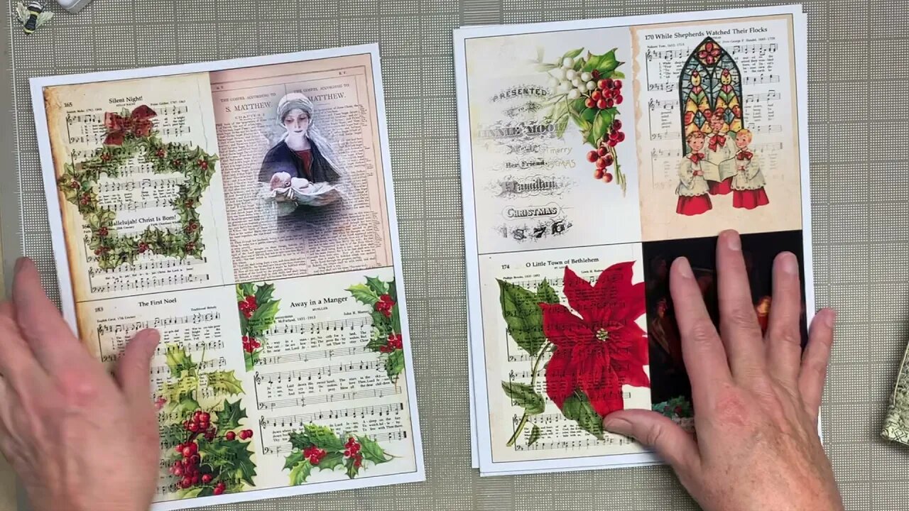#1 Christmas Journal kit preview