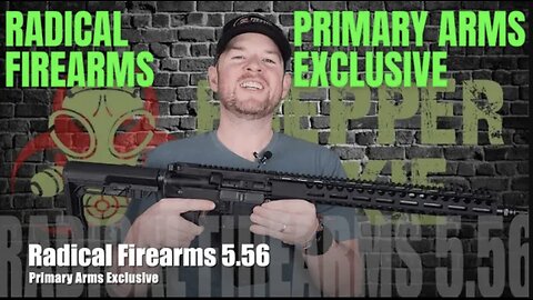 Radical Firearms 5.56 NATO AR-15 Rifle – 16″ MFT Stock and Grip – Primary Arms Exclusive