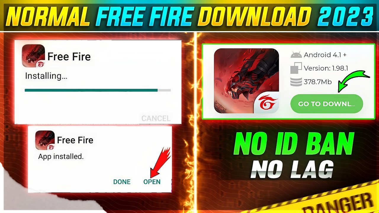 📥 HOW TO DOWNLOAD FREE FIRE | FREE FIRE KAISE DOWNLOAD KAREN | NORMAL FREE FIRE DOWNLOAD | FREE FIRE