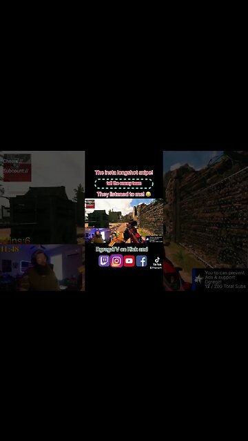 #CoD #multiplayer #MW2 #sniper #longshot #thewall #minecraft #mob #minecraftmobs #1stkill