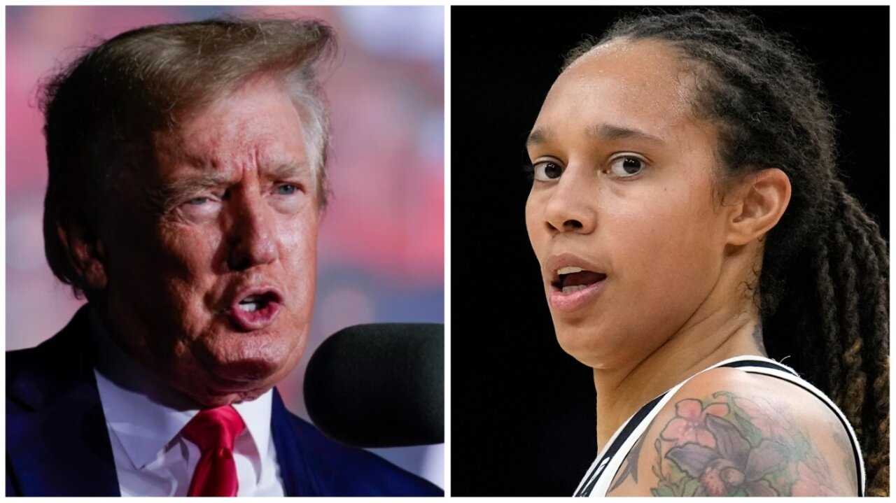 TRUMP responds to BIDENS SWAP of BRITTNEY GRINER for MERCHANT OF DEATH
