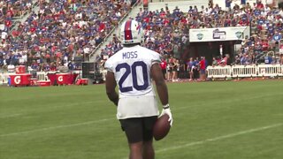 Bills running back Devin Singletary impressed with Zack Moss' camp performance