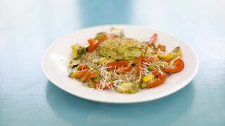 Pesto Cod | At Home with Shay