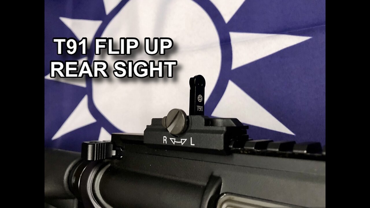 T91 Flip Up Rear Sight