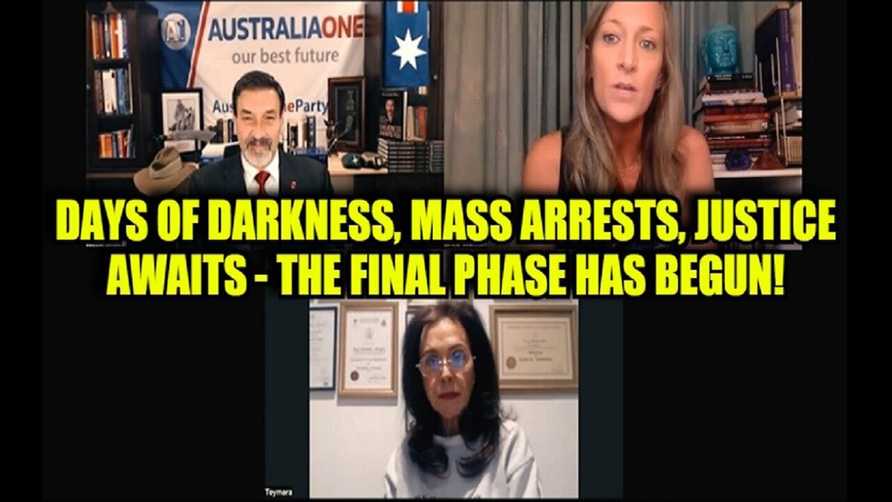 Riccardo Bosi - Critical Update: Days of Darkness, Mass Arrests, Justice Awaits - The Final Phase Has Begun!