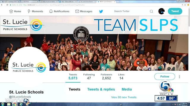 St. Lucie School District Twitter account compromised, district says