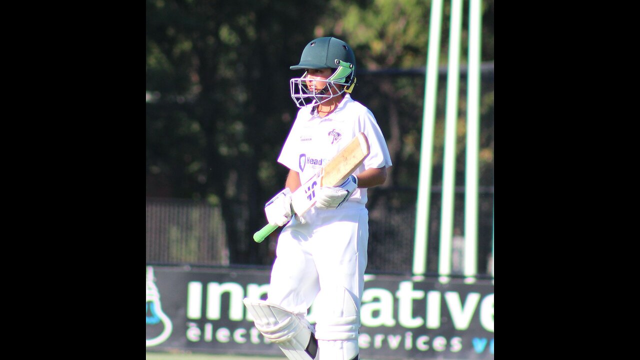 Melbourne Star U-14 First Fifty (50*) of Winter-2023 MYCA competition Melbourne