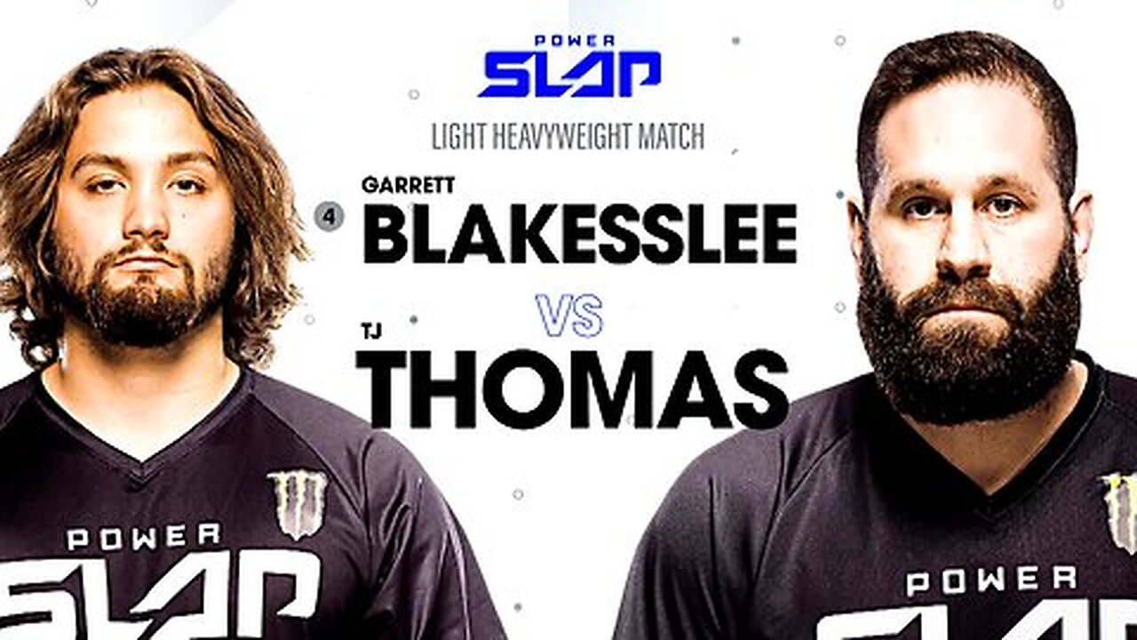 Light Heavyweights put Winning Streaks on the Line - Blakesslee vs Thomas Power Slap 6 Full Match