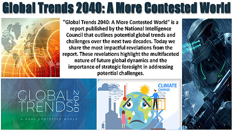 Global Trends 2040: A More Contested World