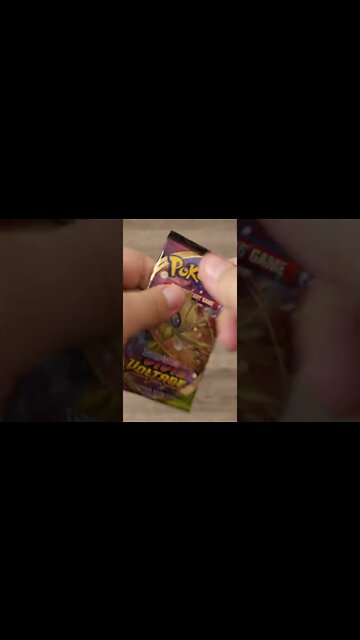 #SHORTS Unboxing a Random Pack of Pokemon Cards 034