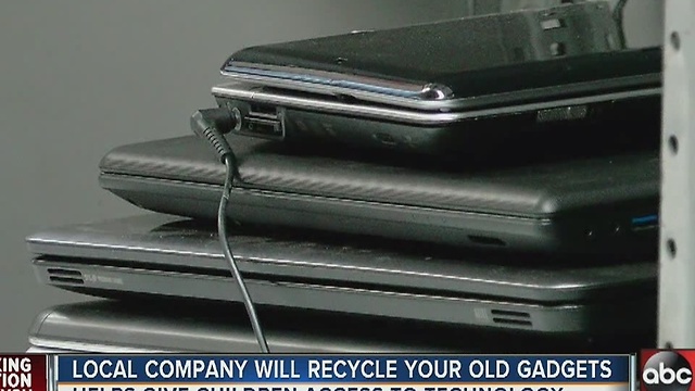 Local company will recycle your old gadgets