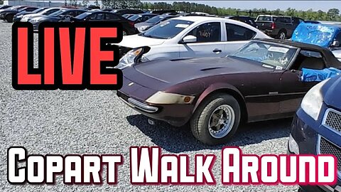 Copart Walk Around LIVE
