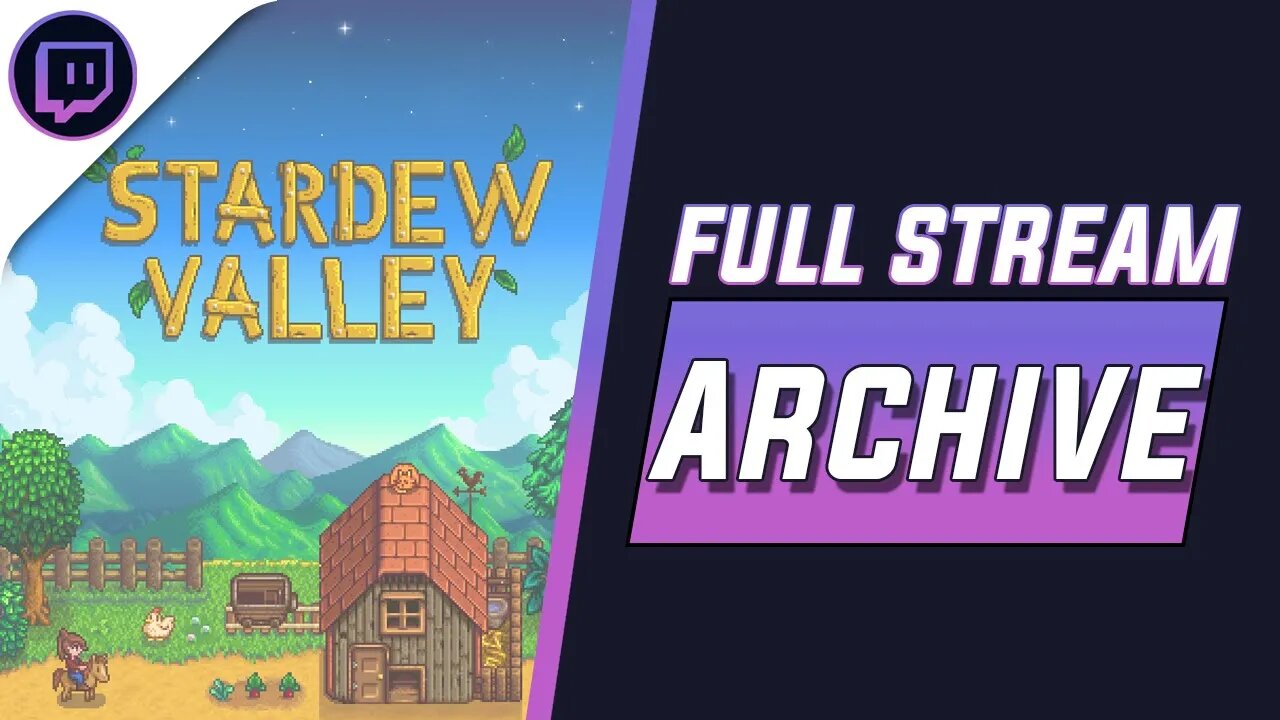 Stardew Valley Playthrough #1