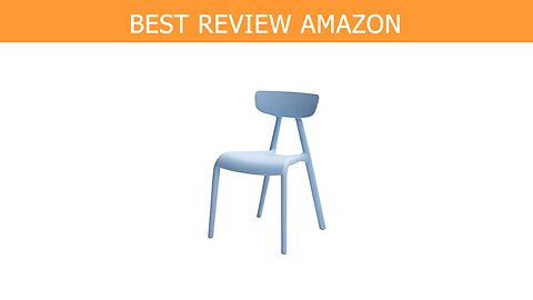 AmazonBasics Stackable Chairs Premium Plastic Review