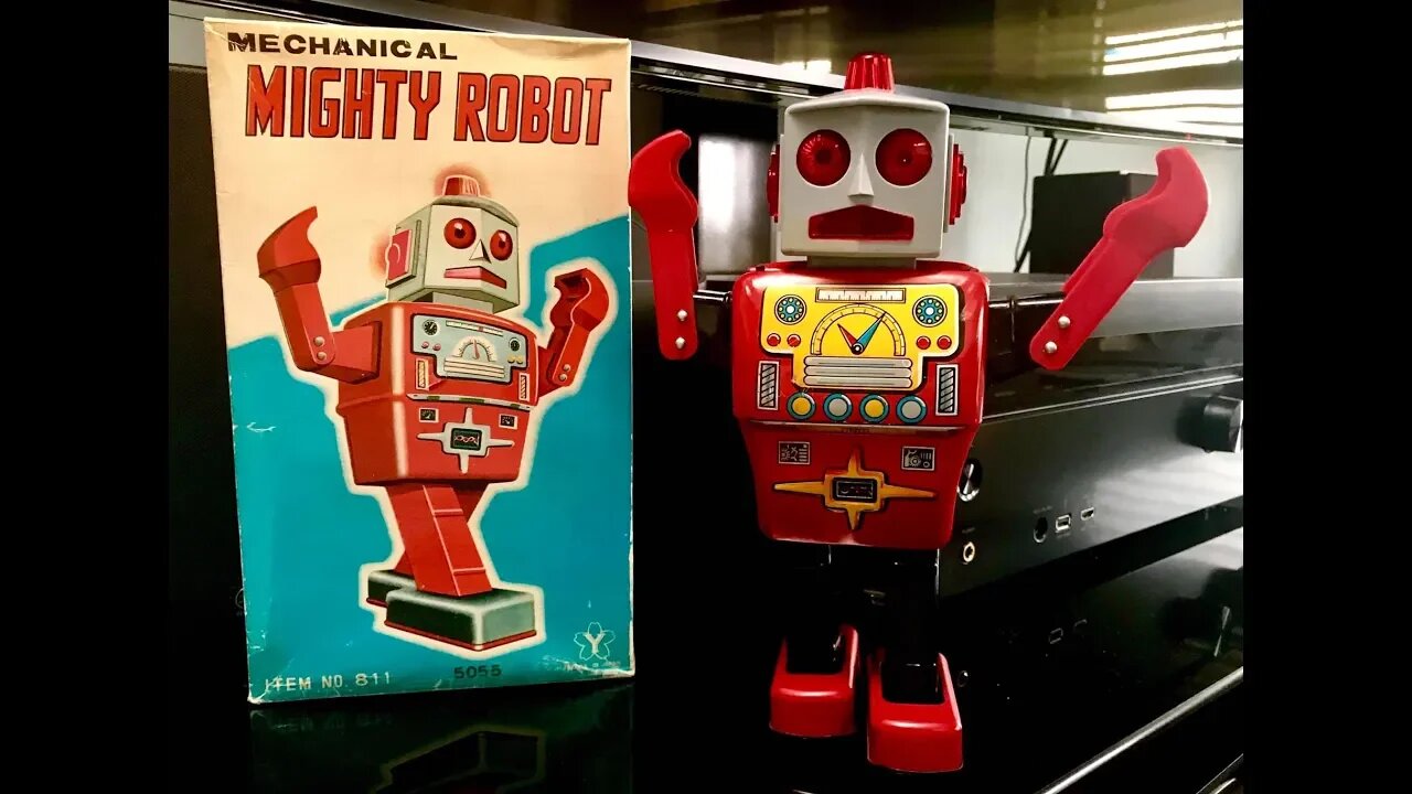 Mechanical Mighty Robot MIB Yonezawa Japan 1960’s