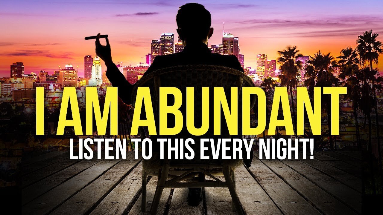 "I AM ABUNDANT, RICH & WORTHY” Money Affirmations For Wealth & Success (2023) - Listen Every Night!