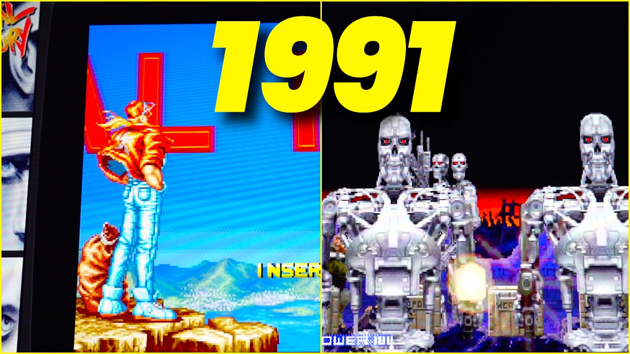 TOP 5 ARCADE GAMES 1991! 👊 🕹️🔥