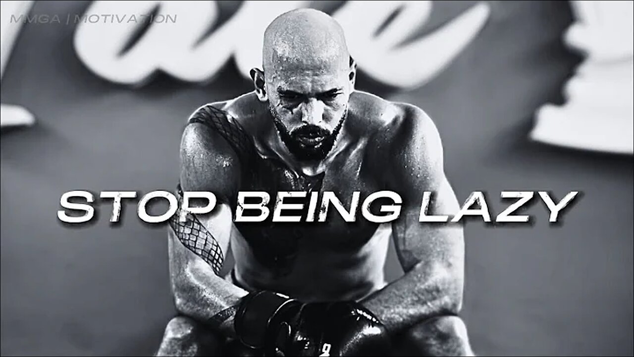 STOP BEING LAZY - Motivational Speech (Andrew Tate Motivation)